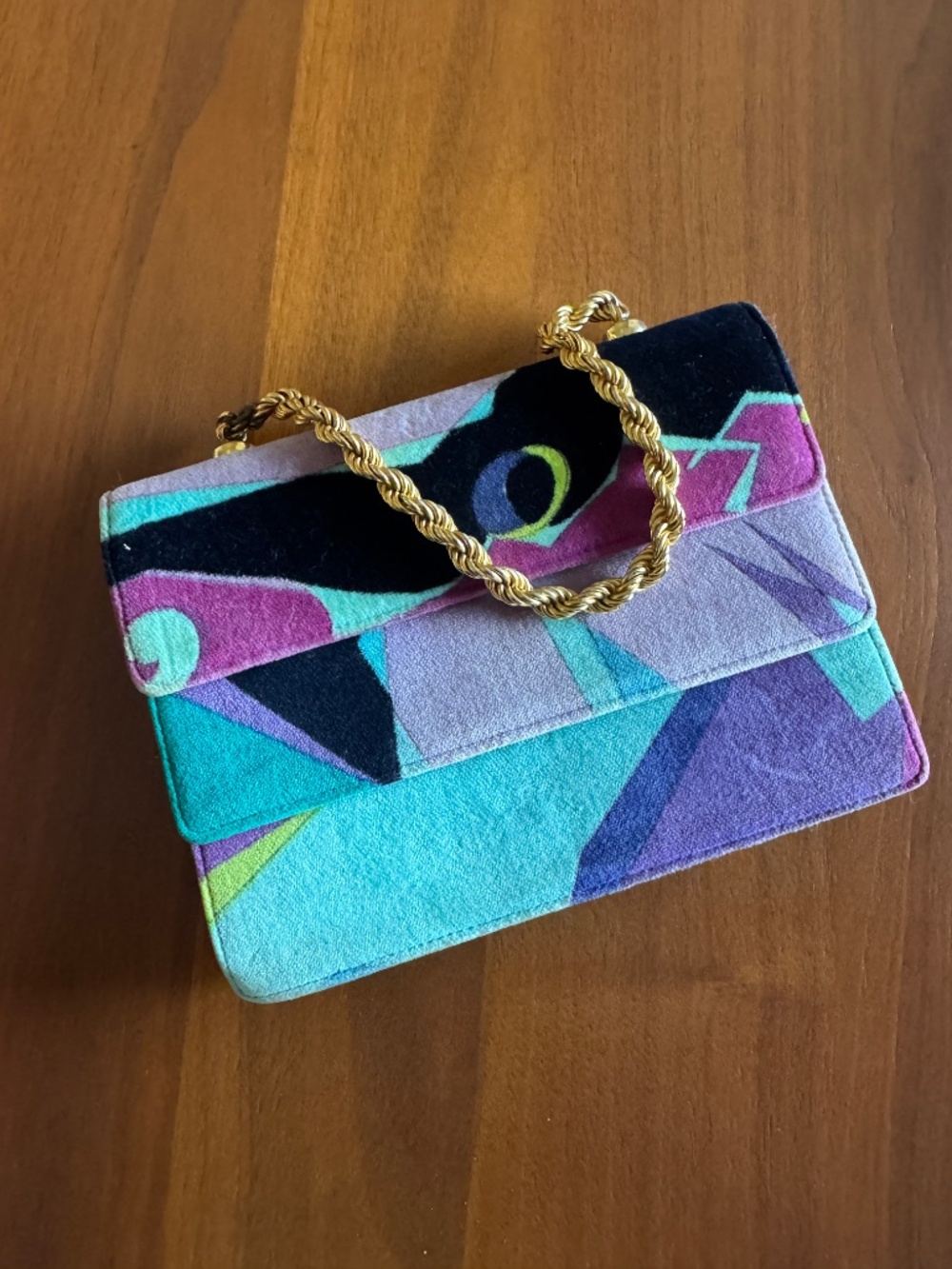 Vintage 60s/70s Emilio Pucci Handbag - Picture 9 of 11